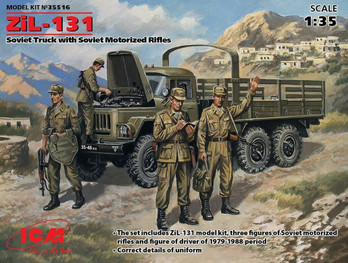 Zil-131 with Soviet motorized rifles