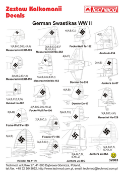 German Swastikas WW II 1/32
