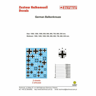 German Balkenkreutz 1/32
