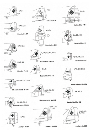 German Swastikas WW II 1/48