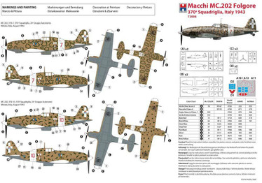 Macchi MC.202 Italy 1943 1/72
