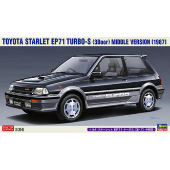 Toyota Starlet EP71 Turbo-S (3Door) Middle Version (1987) 1/24