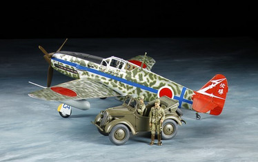 KAWASAKI KI-61-ID HIEN (TONY) & 4X4 LIGHT VEHICLE KUROGANE SET