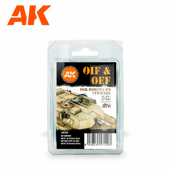 OIF & OEF US vehicles weathering set