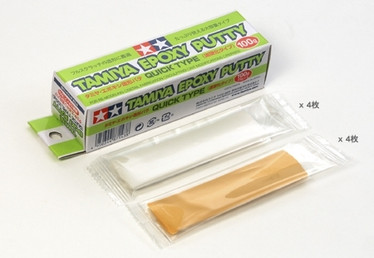 Tamiya 87143 Epoxy Putty, Quick Type 100g