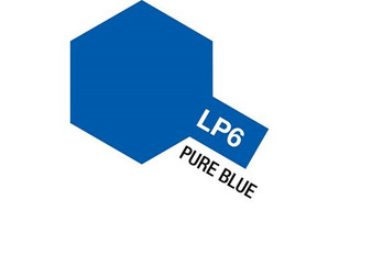 TAMIYA LACQUER PAINT LP-6 PURE BLUE (GLOSS) 