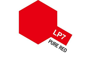 TAMIYA LACQUER PAINT LP-7 PURE RED (GLOSS) 