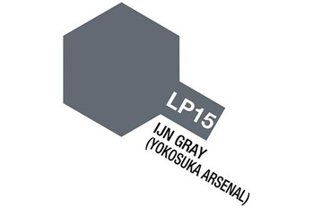 TAMIYA LACQUER PAINT LP-15 IJN GRAY (YOKOSUKA A) (Flat)