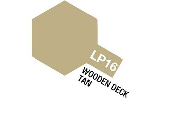 TAMIYA LACQUER PAINT LP-16 WOODEN DECK TAN (FLAT)