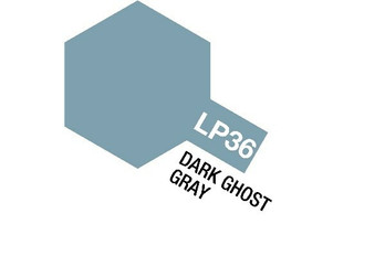 TAMIYA LACQUER PAINT LP-36 DARK GHOST GRAY (FLAT)