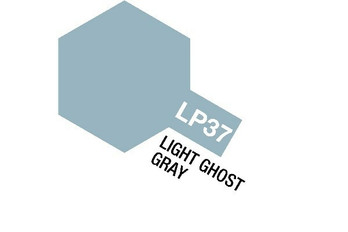 TAMIYA LACQUER PAINT LP-37 LIGHT GHOST GRAY (FLAT)