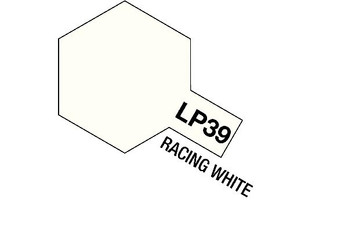 TAMIYA LACQUER PAINT LP-39 RACING WHITE (GLOSS) 