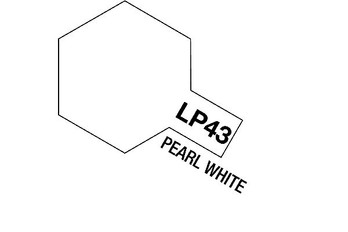 TAMIYA LACQUER PAINT LP-43 PEARL WHITE (GLOSS) 