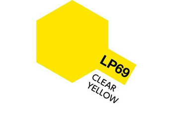 TAMIYA LACQUER PAINT LP-69 CLEAR YELLOW (GLOSS) 