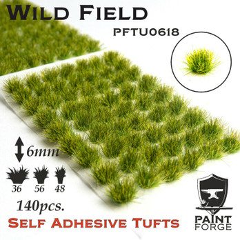 Wild field Grass Tufts 6 mm