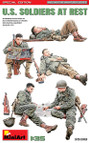 U.S. SOLDIERS AT REST. SPECIAL EDITION