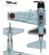 Japanese Navy A6M2b Zero Fighter Model 21 “Battle of Midway” 