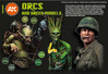 ORCS AND GREEN MODELS set