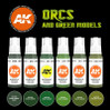 ORCS AND GREEN MODELS set