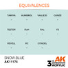 SNOW BLUE – STANDARD