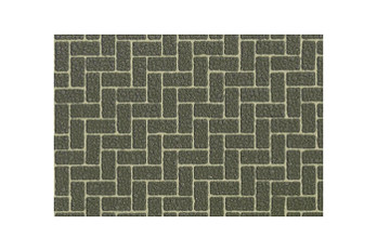 DIORAMA MATERIAL SHEET Gray-Colored Brickwork