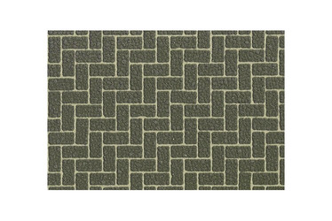 DIORAMA MATERIAL SHEET Gray-Colored Brickwork