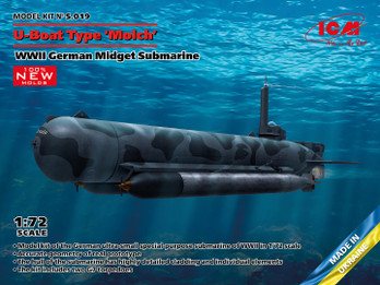U-Boat Type ‘Molch’  WWII German Midget Submarine