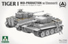 Tiger I Mid-Production With Zimmerit Sd.Kfz.181 Pz.Kpfw.VI Ausf.E