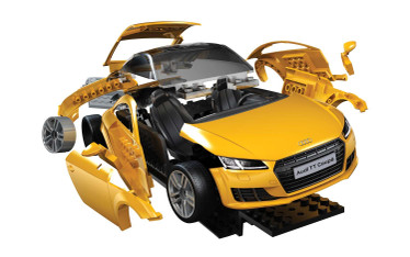 QUICKBUILD Audi TT Coupe