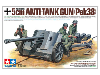 GERMAN 5cm ANTI-TANK GUN (Pak38)