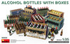 ALCOHOL BOTTLES w/BOXES