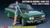 Datsun Bluebird 1600 SSS w/60's Girl's Figure
