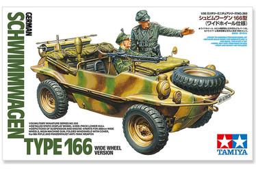 German Schwimmwagen Type 166 (Wide Wheel Version)