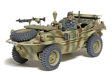 German Schwimmwagen Type 166 (Wide Wheel Version)
