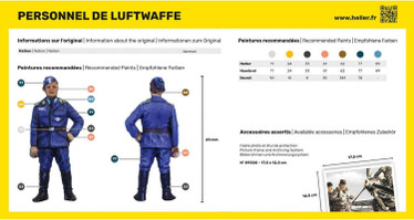 German Air Force Personnel/ Personnel de Luftwaffe