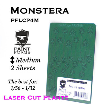 Laser Cut Plants - Monstera, Size M (2 Sheets)