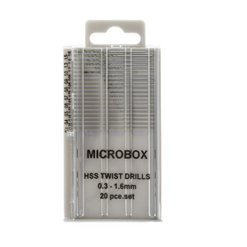 Rotacraft Microbox Drill Set 0,3 - 1,6 mm