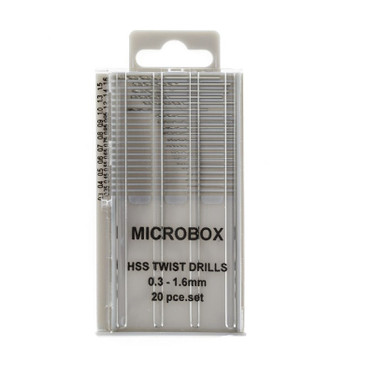 Rotacraft Microbox Drill Set 0,3 - 1,6 mm