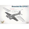 Henschel Hs 129B-2  with interior 1/48