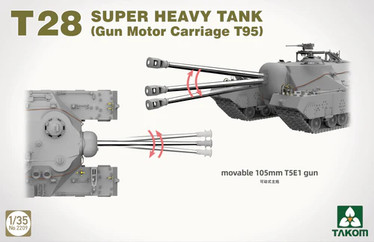 T28 Super Heavy Tank (Gun Motor Carriage T95)