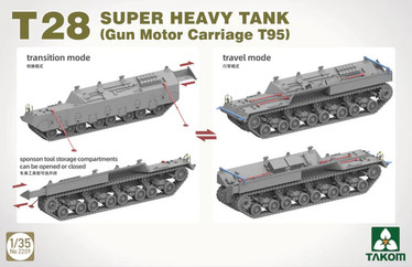 T28 Super Heavy Tank (Gun Motor Carriage T95)