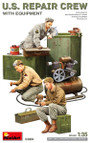 US Repair Crew with Equipment (3 Figures)