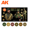 WWII US ARMY SOLDIER UNIFORM COLORS