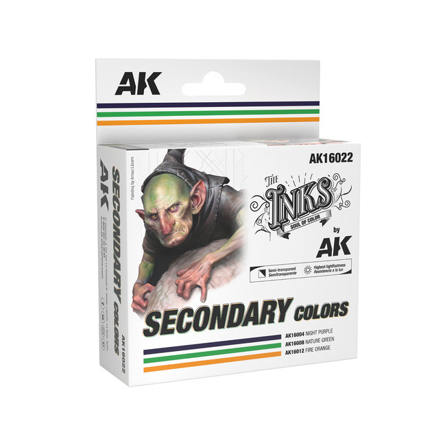 SECUNDARY COLORS – INK SET – Manse Models