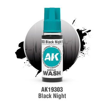BLACK NIGHT – ACRYLIC WASH