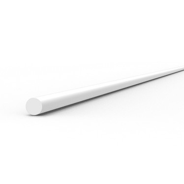Rod 0.75 diameter x 350mm – STYRENE ROD – (10 units)