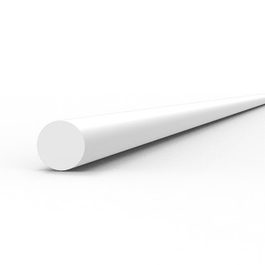 Rod 1.50 diameter x 350mm – STYRENE ROD – (8 units)