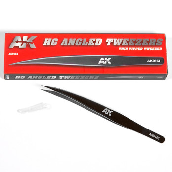 HG ANGLED TWEEZERS 01 THIN TIPPED