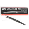 HG ANGLED TWEEZERS 02 FLAT-END