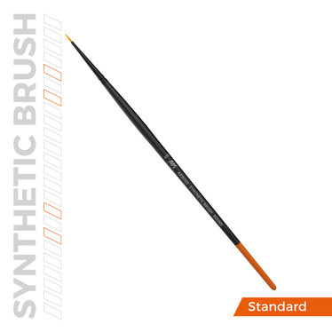 AK SYNTHETIC BRUSH – ROUND 3/0